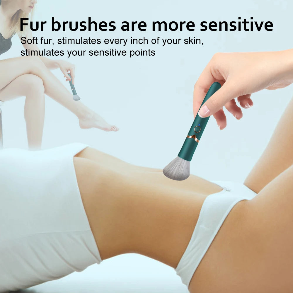 Nobody knows! Brush-like Waterproof Vibrator